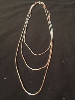 925 Sterling silver 3 chain
