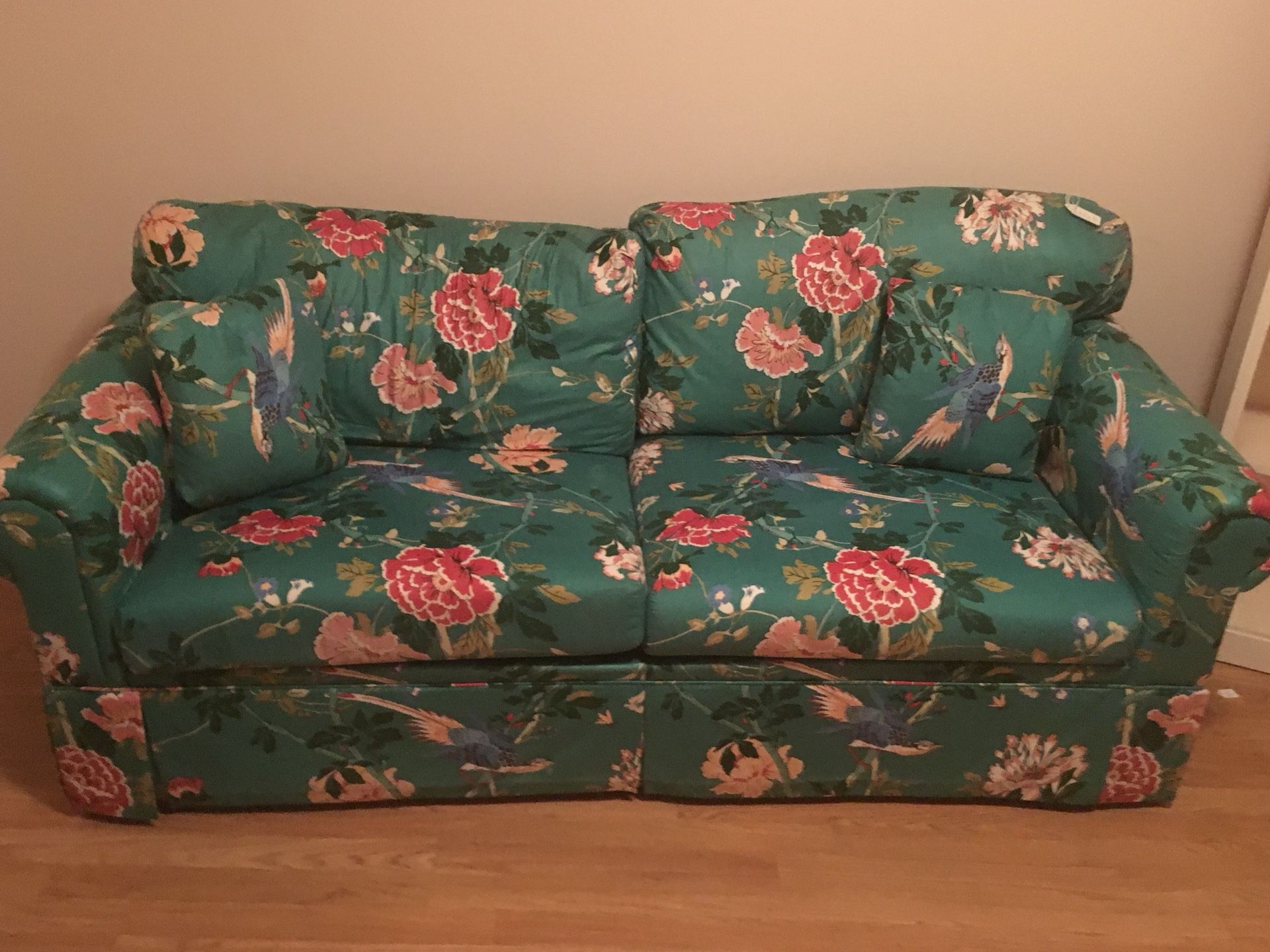 Pull out sofa bed no pets no stains no smells pick up in knightdale oh must have help to load firm price 45