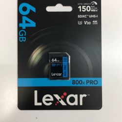Lexar High Performance Pro SD V30 64gb