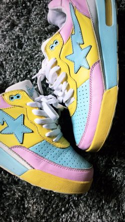 Authentic Bapesta Roadsta Cotton Candy Sax Pink Size 8 Men Authentic Bapesta Roadsta Cotton Candy Sax Pink Size 8 Men