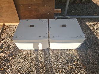 Fridgedaire washer dryer stands with drawers