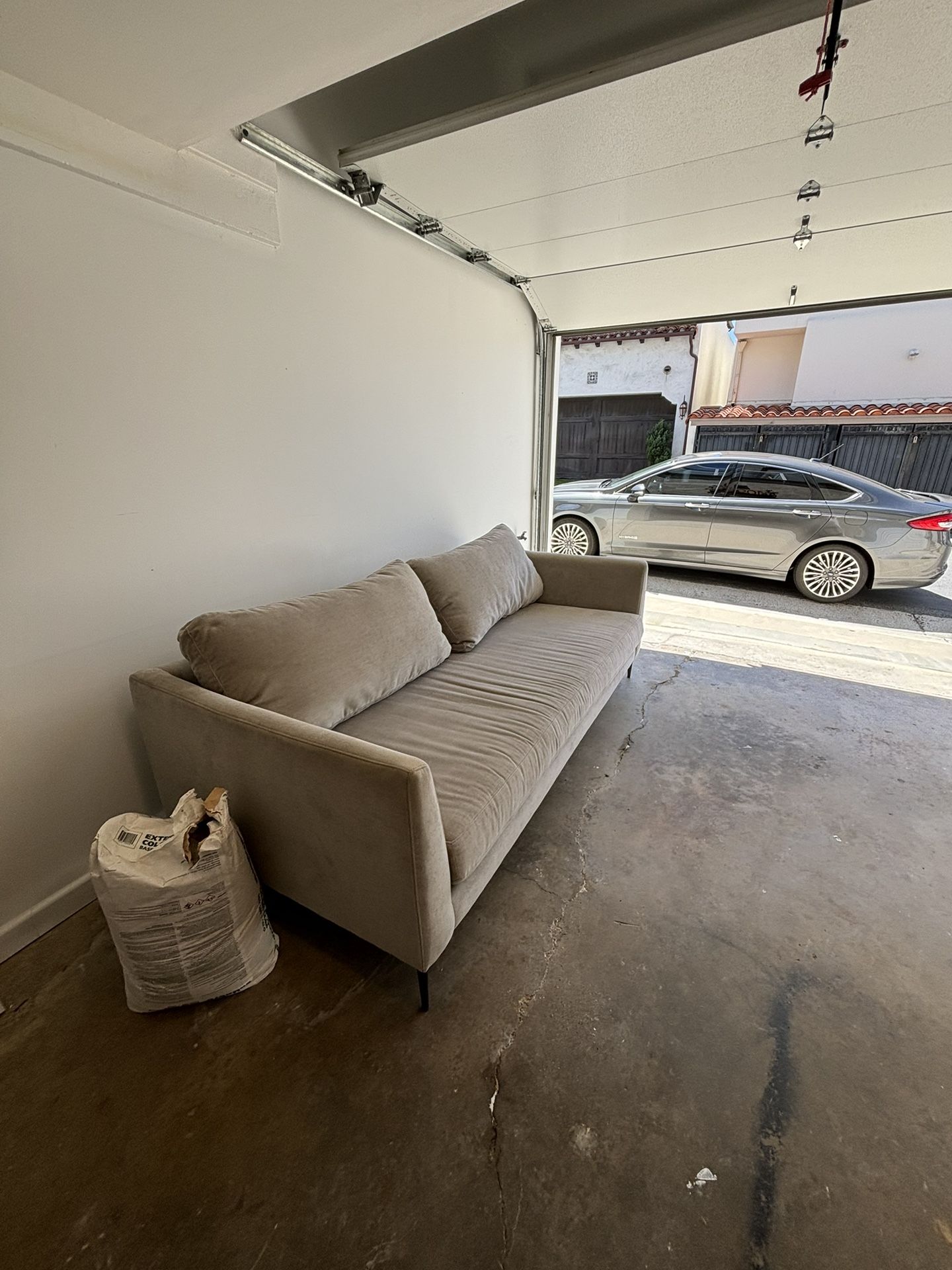 Four Hands Greige Sofa