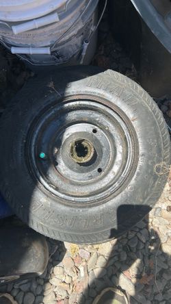 Tires and rims(for trailer) 4.80-8