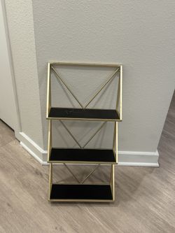 Gold Floating Shelf