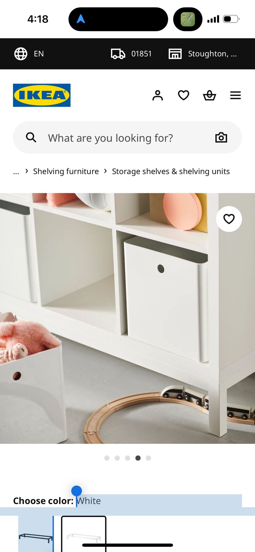 Ikea Kallax Shelf Entertainment Center