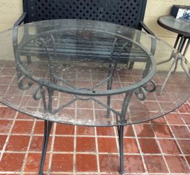 Glass tables