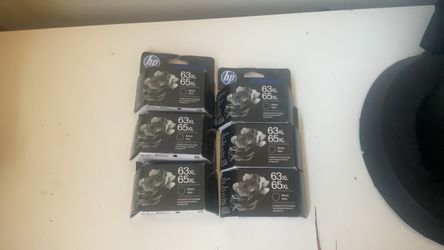 HP 63XL /65 XL black noir