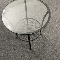 Small Glass Coffee Table 