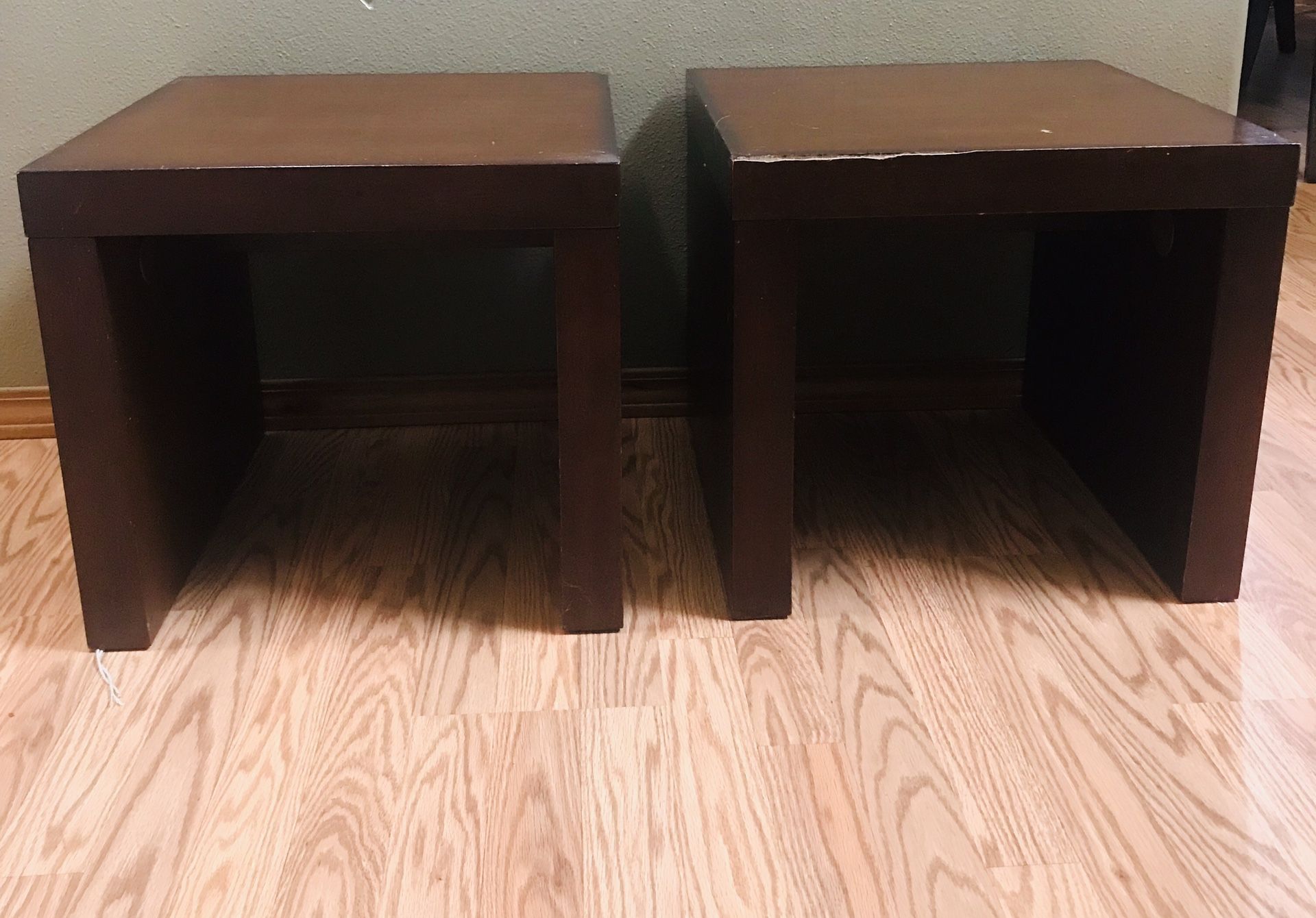 Set of end tables from world market