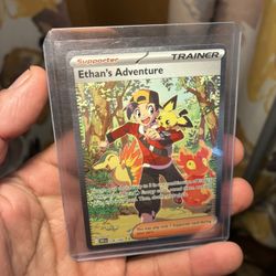 Ethan’s Adventure Trainer Pokemon Card