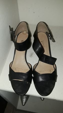Nine West Black Wedge Shoes
