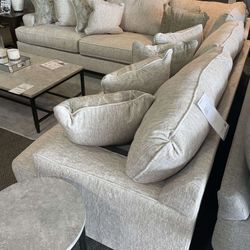 Ashley Furniture Rawcliffe L Shaped Modular Sectional Couch Set 🌟⭐$39 Down Payment with Financing ⭐ 90 Days same as cash