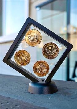 Set of 4 World Cup 2026 Commemorative 20 Peso Coins