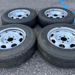 17” FORD EXPEDITION F150 PACKAGE WE FINANCE 6X135 RIMS WHEELS TIRES SET 