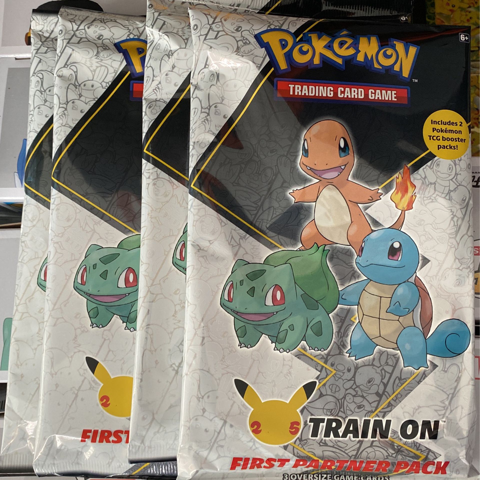 Pokémon First Partner Pack Kanto (3 Oversized Cards) New Sealed, Final Set