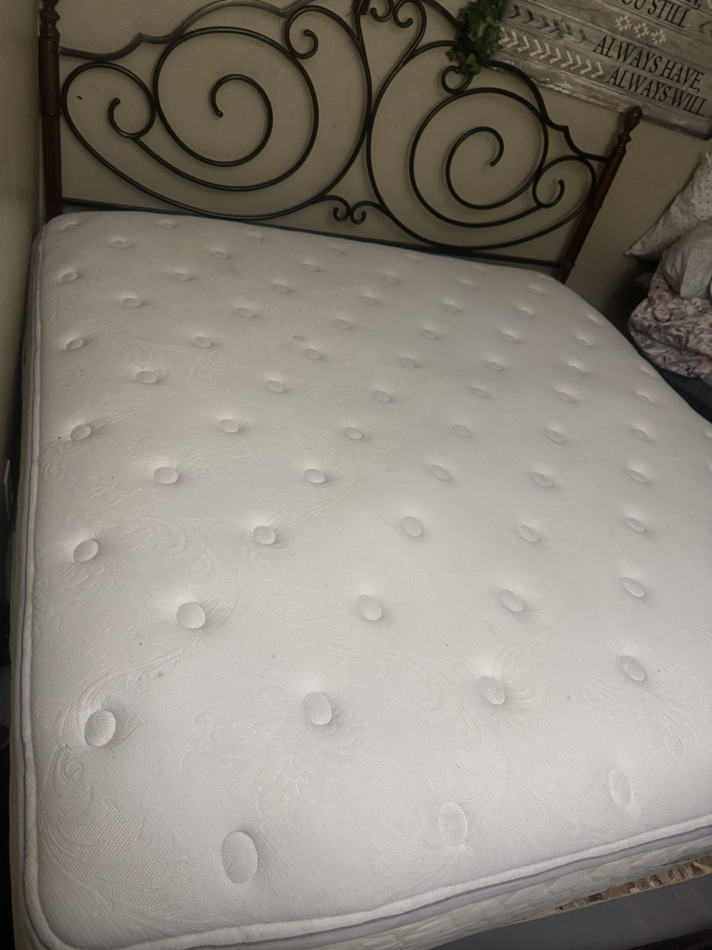 King Mattress. 