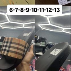 Burberry Slides Sizes On Picture