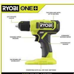 Drill/Drive W/battery  Included