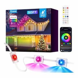 Ecoeve Permanent Outdoor Lights for House, 50ft
