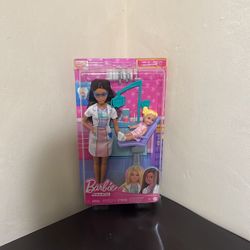  Barbie Dentist Career Playset Barbie Doctor Doll with Patient 