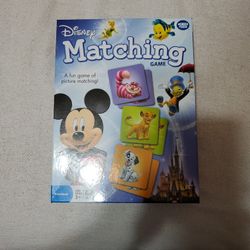 Disney Memory Match Game 