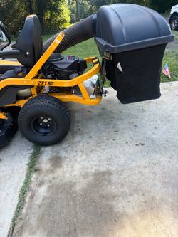 CUB CADET ZT1 50 zero turn with triple bagger system