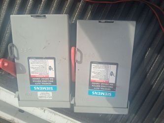 Siemens 30amp 240v disconnect