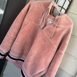 Pink Ugg Hoodie With Pockets 