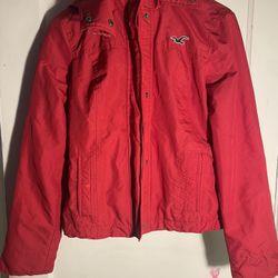 Hollister Red Jacket