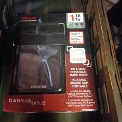 1 TB Portable Hard Drive $35 Or Best Offer