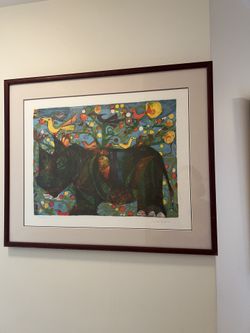 Judith Bledsoe Lithograph - George The Rhino
