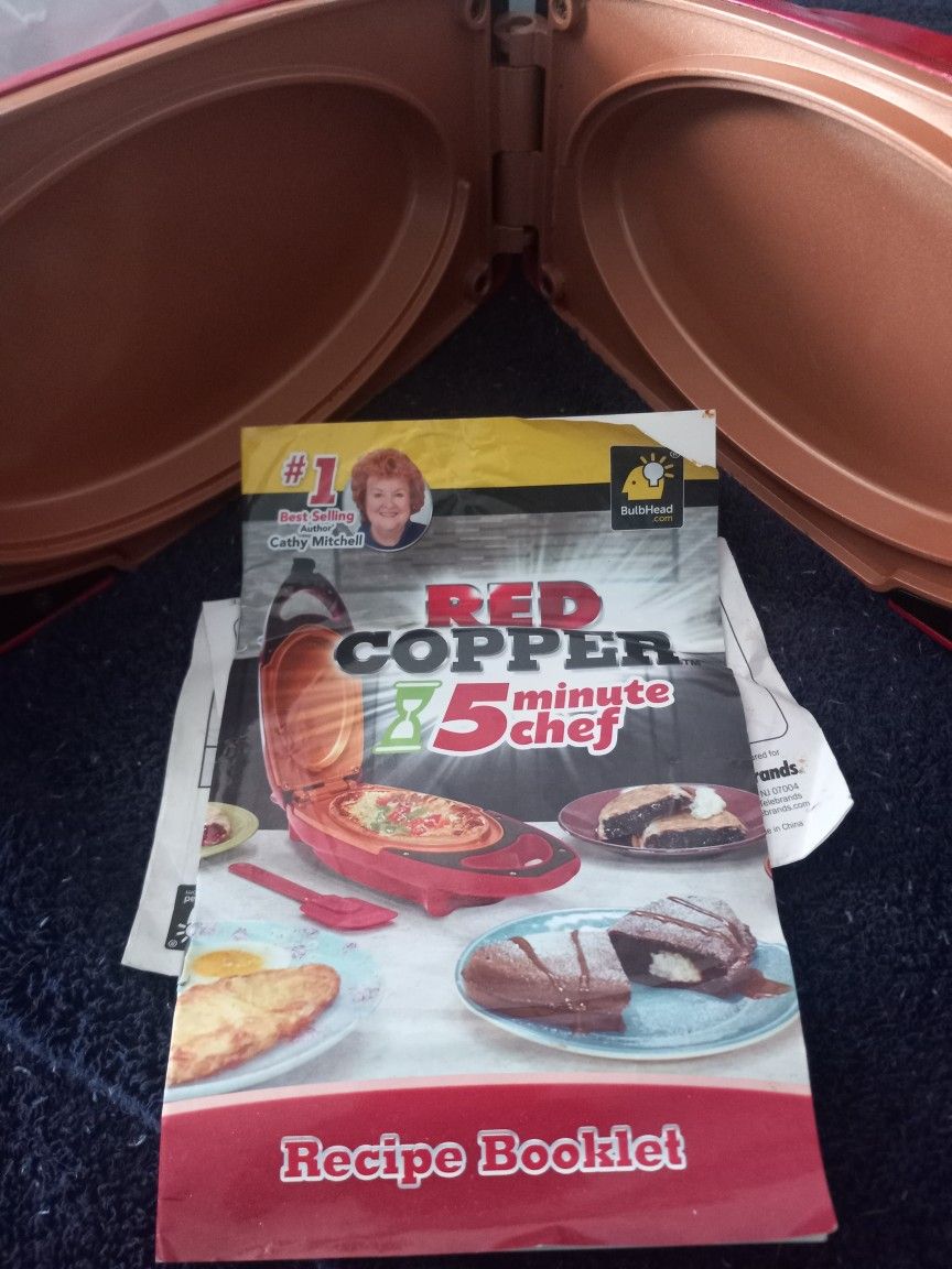 Red Copper 5 Minute Chef Meal Maker #22852A1
