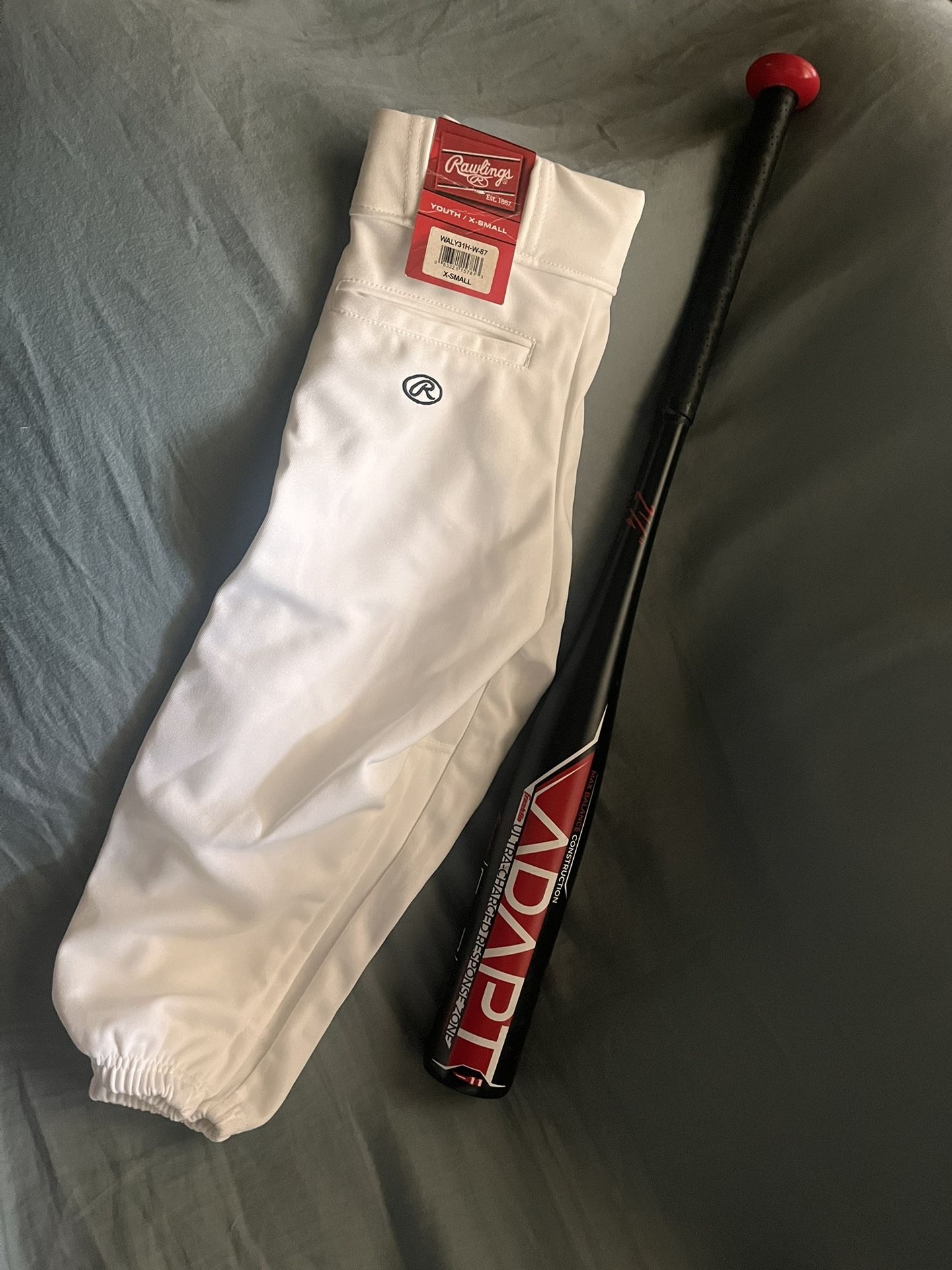 Baseball Pants & Bat