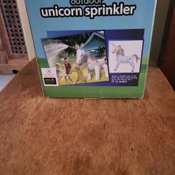 Outdoor  Unicorn Sprinkler  Firm Price 