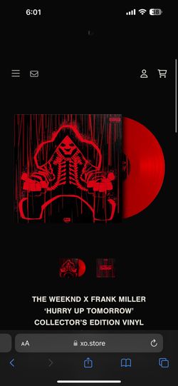 Hurry Up Tomorrow Vinyl 