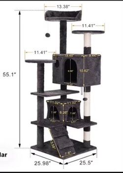 New 55inch cat tree tower