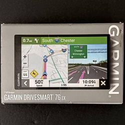 Garmin DriveSmart 76 EX GPS (Brand New)