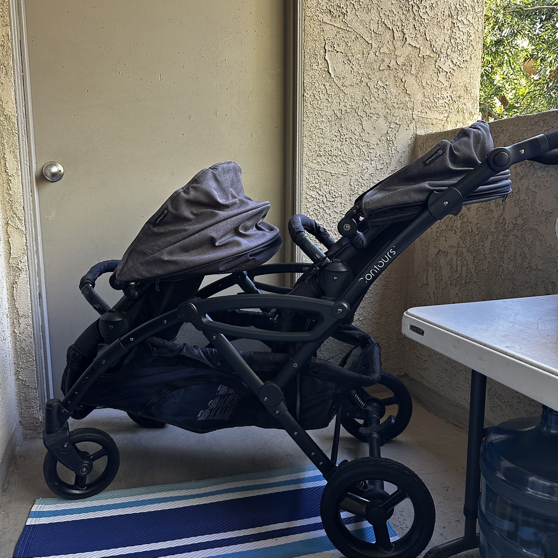 CONTOURS DOUBLE STROLLER
