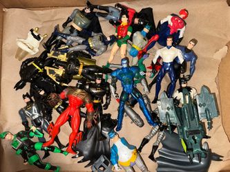 Vintage Batman figures