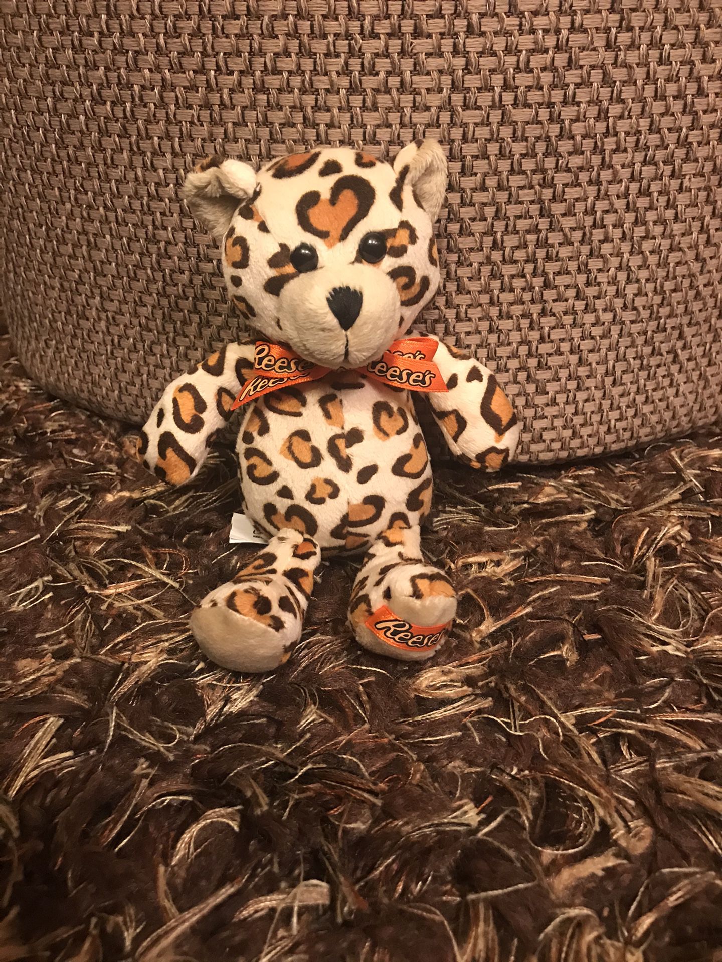 Reese’s Galerie Teddy Bear with Leopard Spots