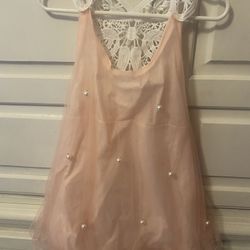 Pink Dress Easter - NEW 3-4 Years