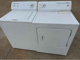 Kenmore washer and Kenmore dryer heavy duty super load capacity  working perfectly with warranty extra for delivery same day delivery and installation