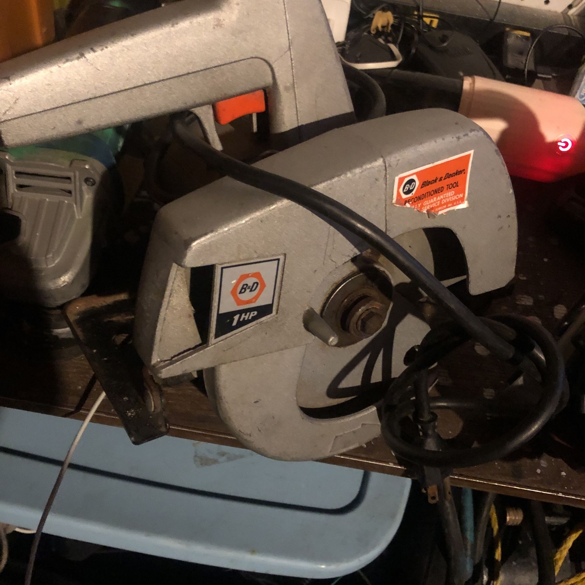 Black And Decker Circular USaw 7 1/4” 20$