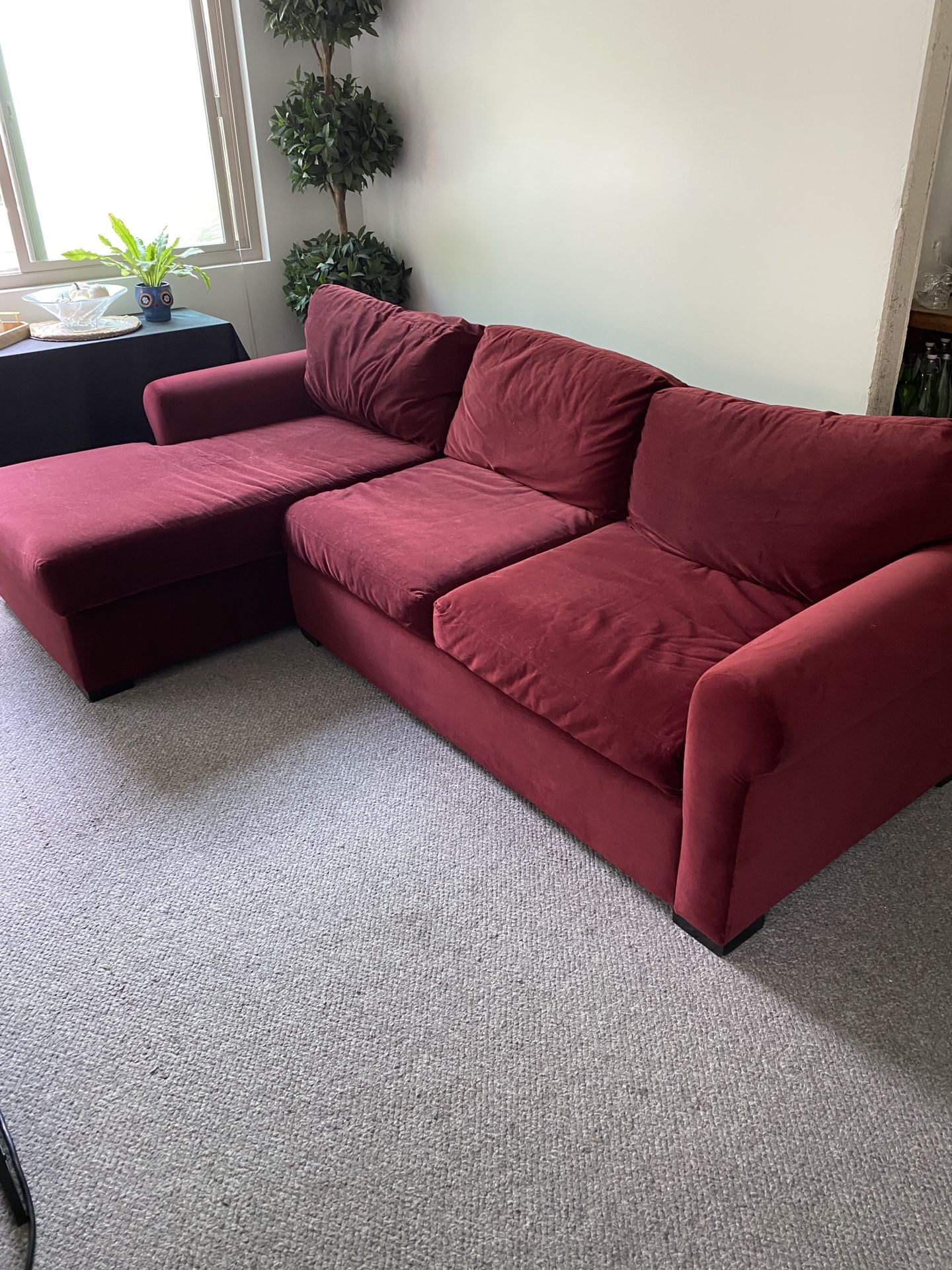 Sofa Bed With Chaise 75.00