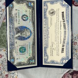 Hologram UNC 1995 Hologram $2 Bill 