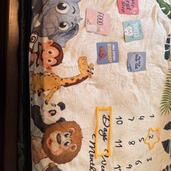 Baby Milestone Blanket with Accessories – Track Every Special Moment