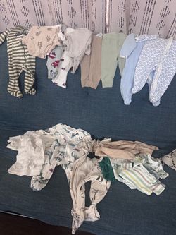 Bundle of baby boy clothes & blankets| NB- 6M 26pieces in total