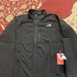 New Men Black  The North Face  Apex Bionic Soft Shell Jacket 