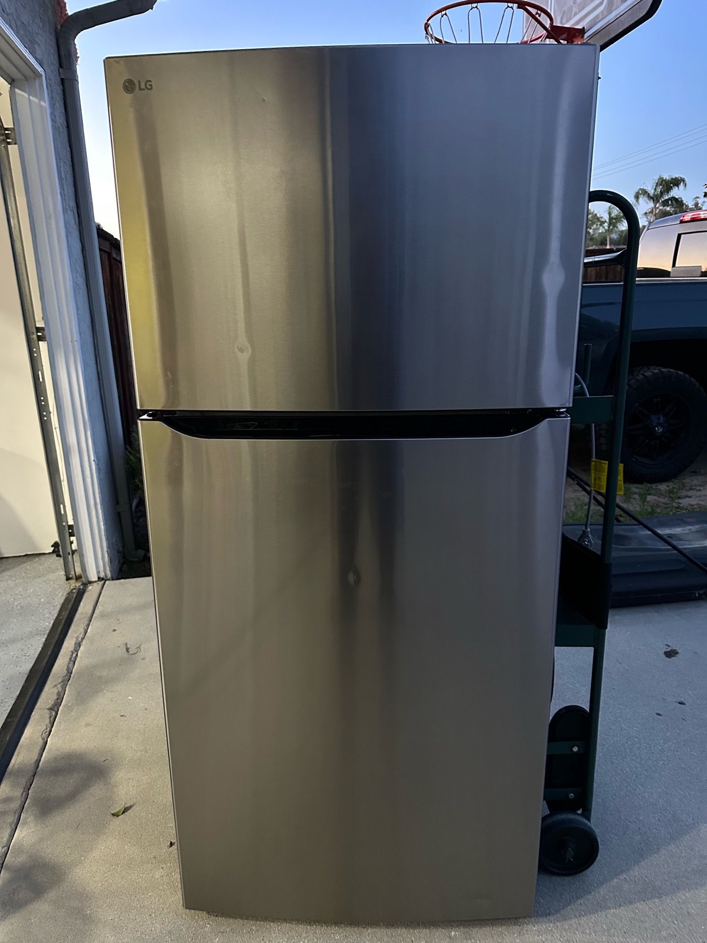 LG stainless steel refrigerator