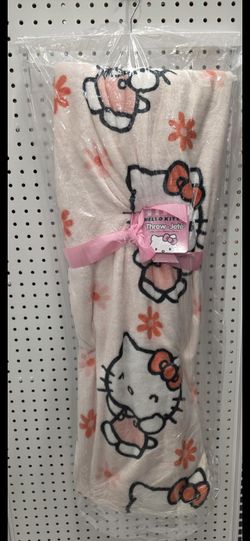 Hello Kitty Throw Plush Blanket